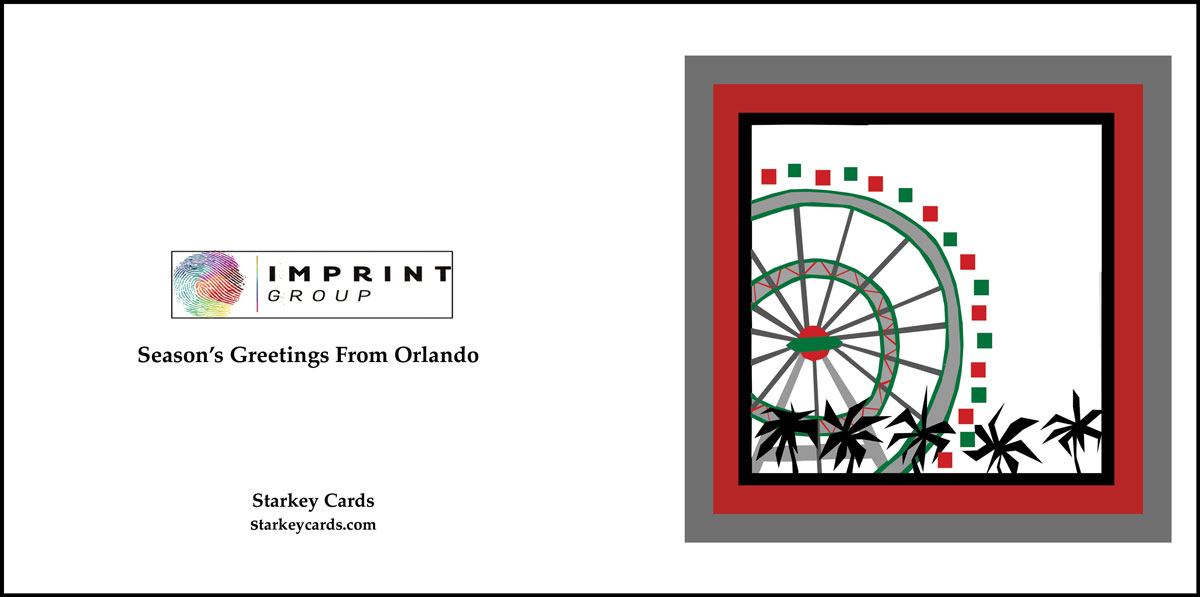 The Imprint Group: Holiday Cards for Orlando & Denver Offices